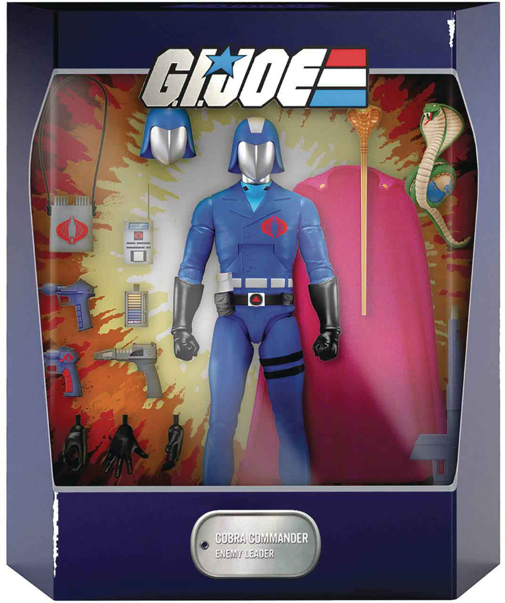 G.I. Joe 7 Inch Action Figure Ultimates - Cobra Commander| Cmdstore