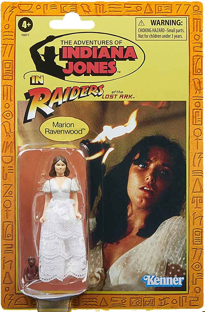 Indiana Jones Raiders of the Lost Ark Retro Collection Marion Ravenwood Action Figure Indiana Jones Raiders of the Lost Ark Retro Collection Marion Ravenwood Action Figure