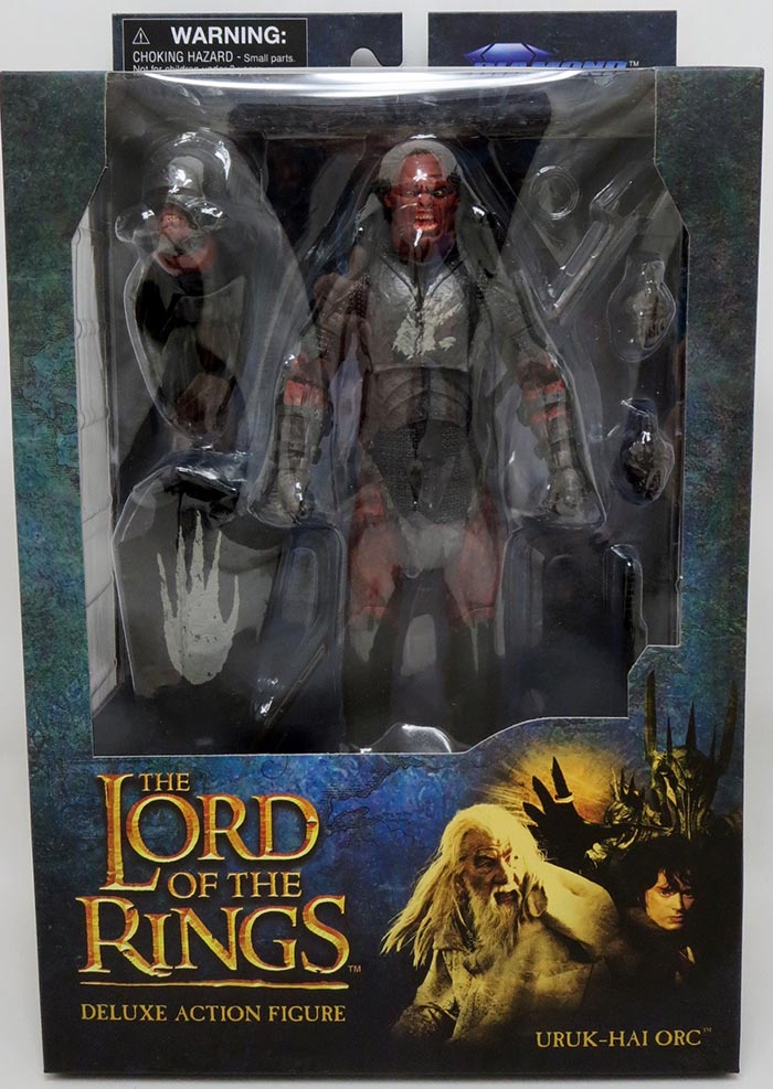 Lord Of The Rings Select 7 Inch Action Figure Series 4 - Uruk-Hai Orc ...