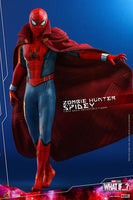 Marvel Disney+ What If 12 Inch Action Figure 1/6 Scale - Zombie Hunter Spidey Hot Toys 909046