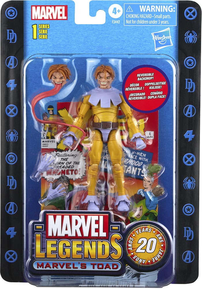 Marvel Legends 20th Anniversary 6 Inch Action Figure - Toad| Cmdstore