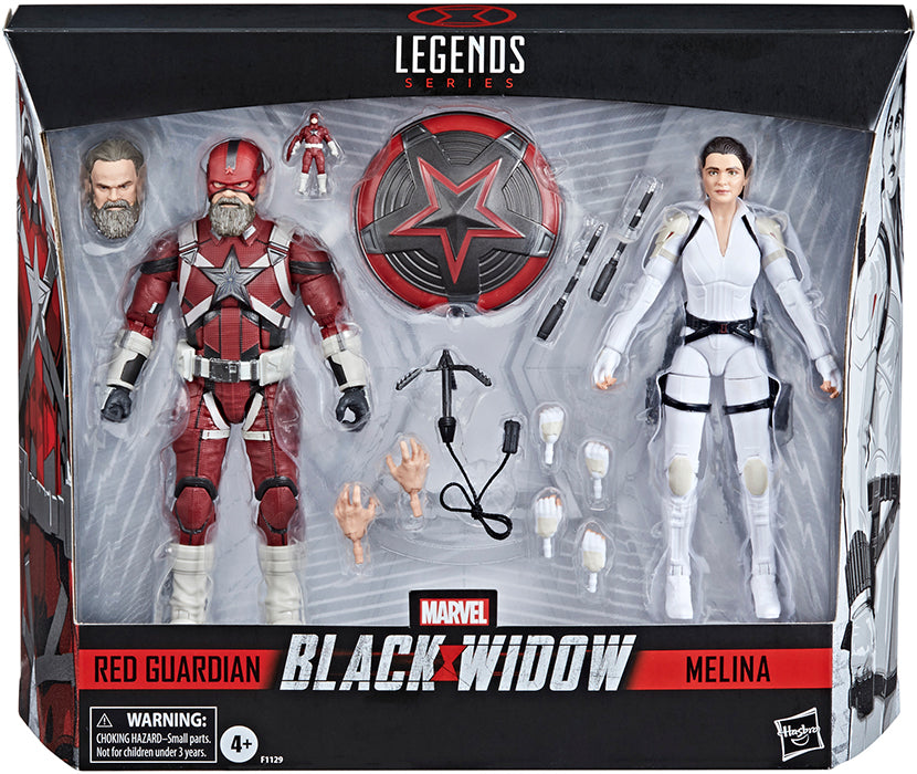 Marvel Legends Black Widow 6 Inch Action Figure 2-Pack - Red