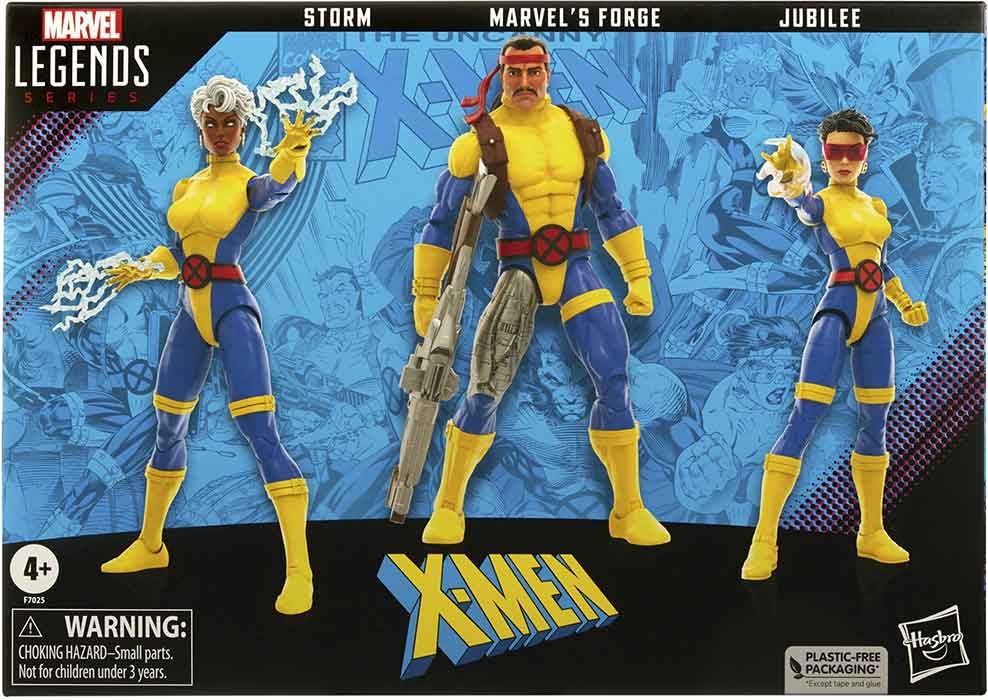 Marvel Legends X-Men 6 Inch Action Figure 3-Pack Series - Storm