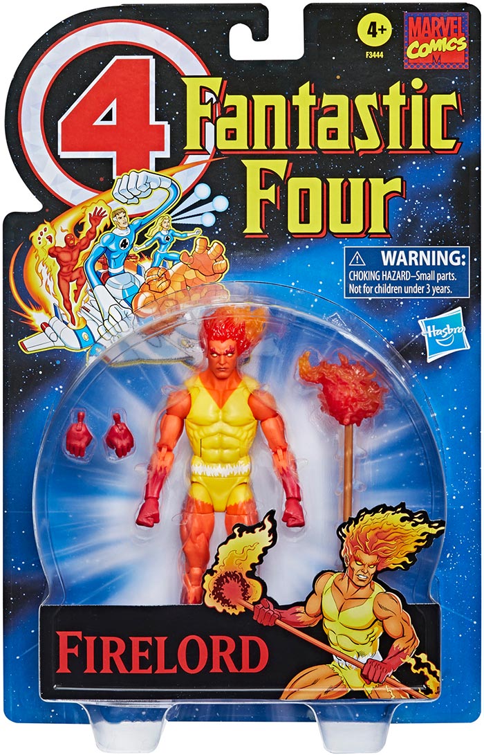 Marvel Legends Retro 6 Inch Action Figure Fantastic Four