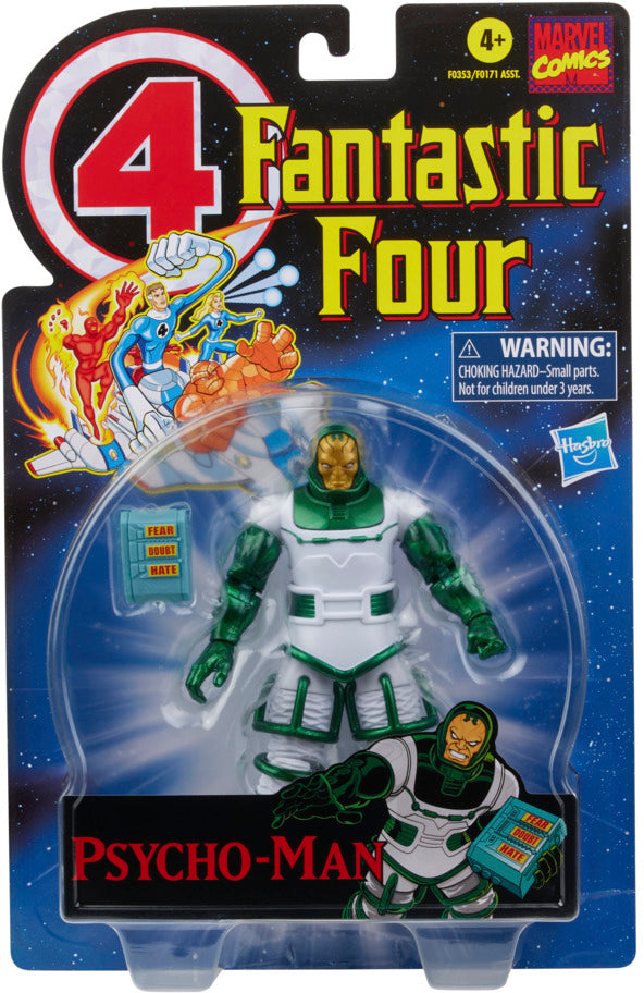 Marvel Legends Retro 6 Inch Action Figure Fantastic Four - Psycho