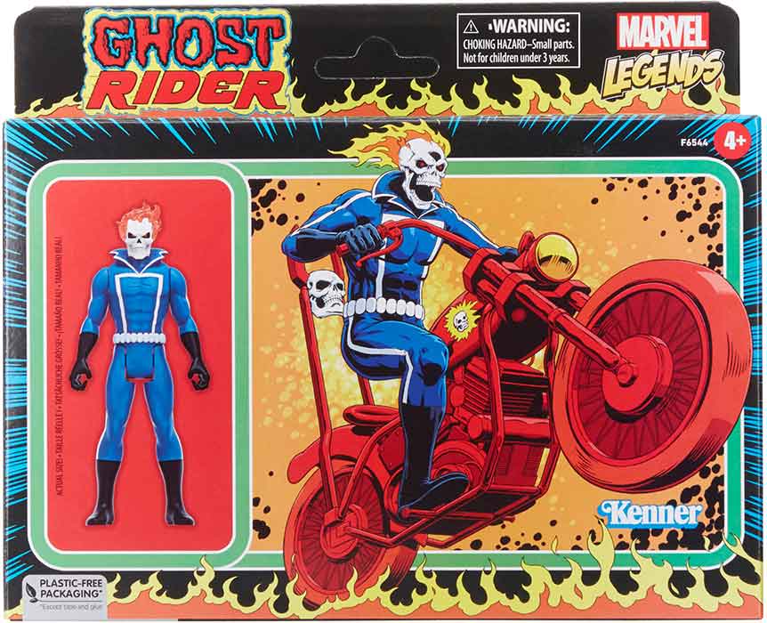 Marvel Legends Retro 3.75 Inch Action Figure - Ghost Rider with