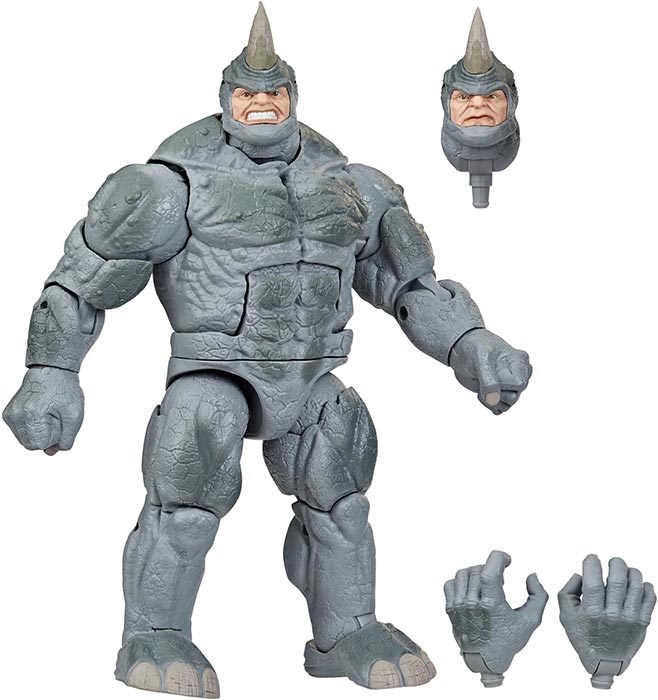 Marvel Legends Retro 6 Inch Action Figure Spider-Man - Rhino| Cmdstore