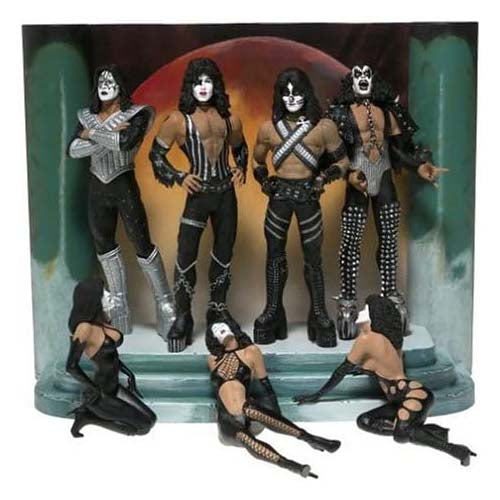 McFarlane Music 6 Inch Action Figure Rock N Roll Box Set - Kiss