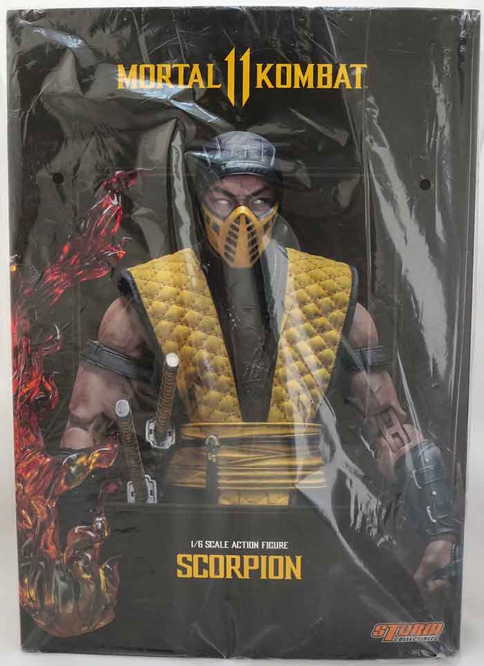 Mortal Kombat 12 Inch Action Figure 1/6 Scale - Scorpion| Cmdstore