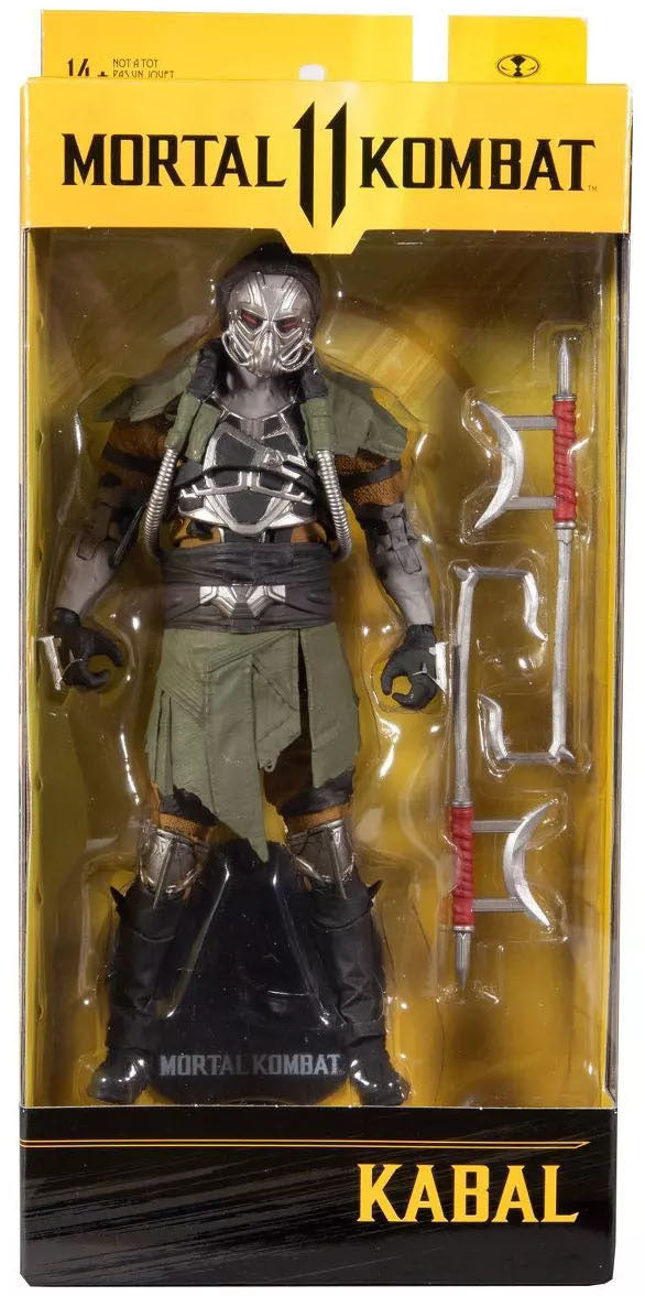 Mortal Kombat 11 7 Inch Action Figure Wave 6 - Kabal| Cmdstore