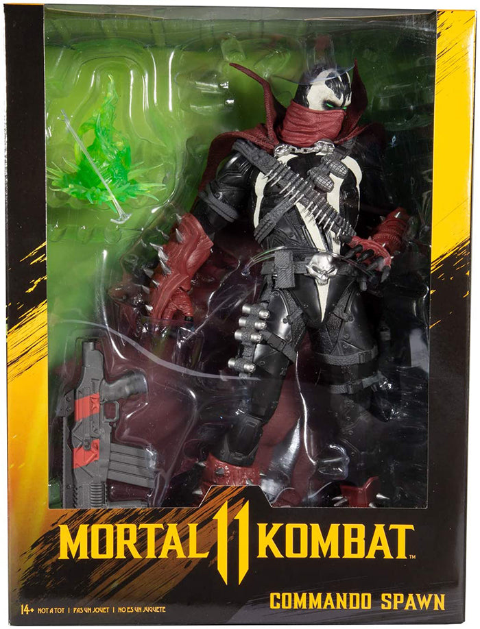 Mortal Kombat 12 Inch Static Figure Deluxe - Commando Spawn| Cmdstore