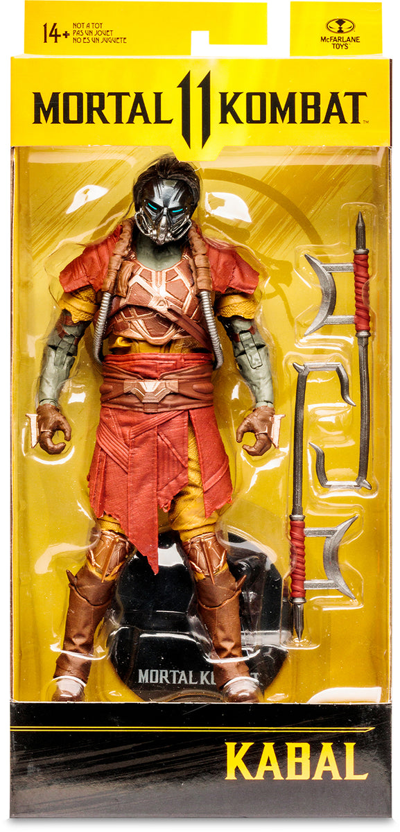 Mortal Kombat 7 Inch Action Figure Wave 10 - Kabal Rapid Red| Cmdstore