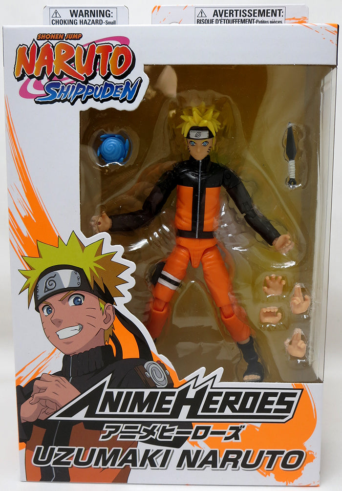 Naruto Shippuden 6 Inch Action Figure Anime Heroes - Naruto| Cmdstore