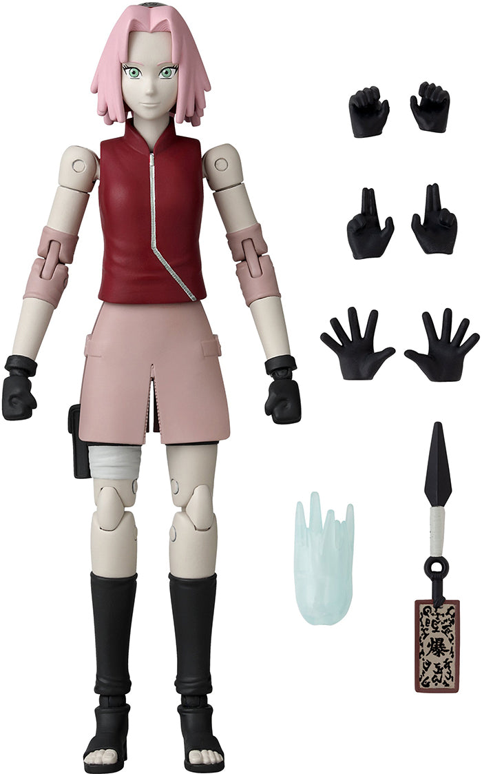 Naruto Shippuden 6 Inch Action Figure Anime Heroes - Sakura| Cmdstore