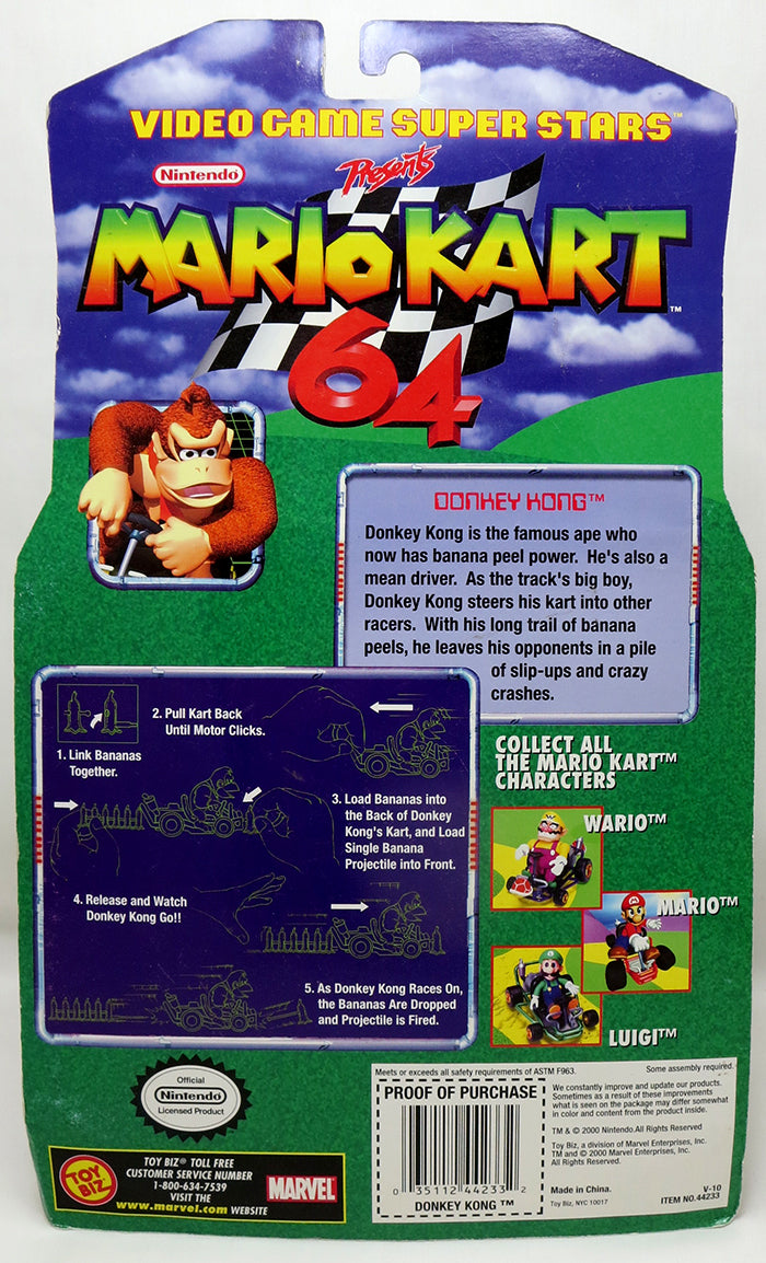 Mario kart figurine N64 yujin gashapon DK