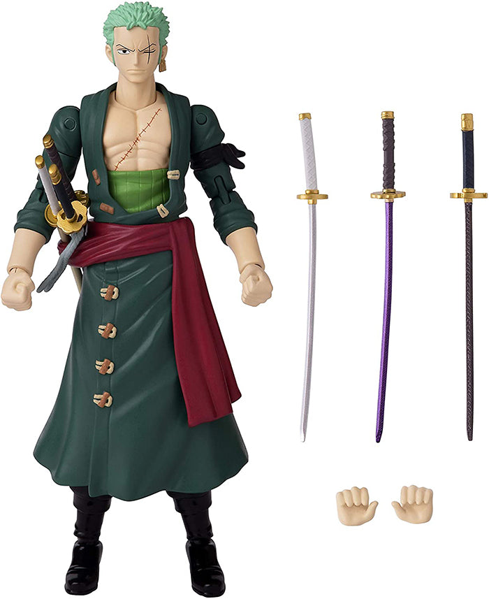 One Piece 6 Inch Action Figure Anime Heroes - Roronoa Zoro| Cmdstore