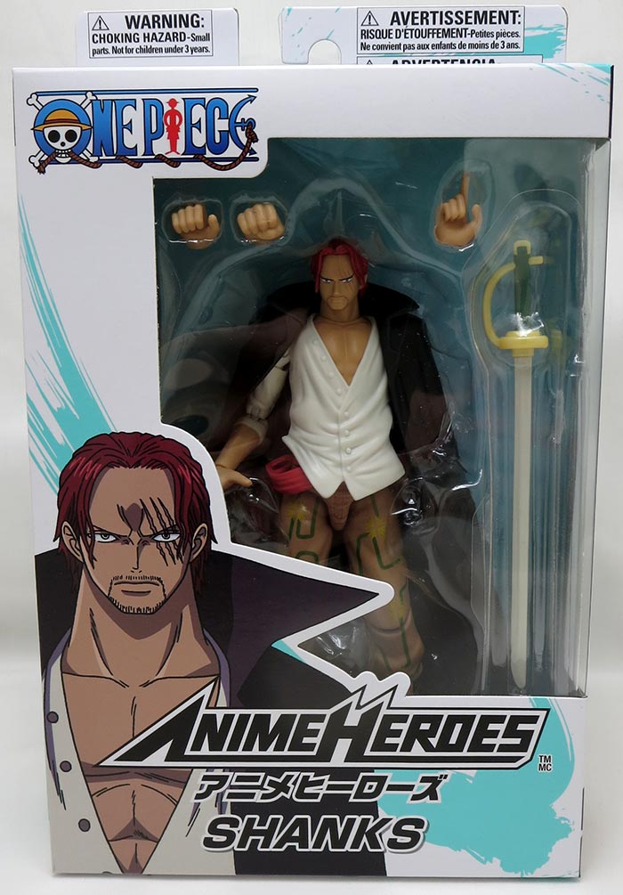 One Piece 6 Inch Action Figure Anime Heroes - Shanks| Cmdstore