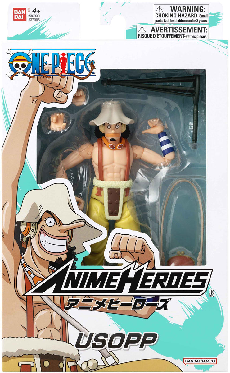 One Piece 6 Inch Action Figure Anime Heroes - Usopp| Cmdstore