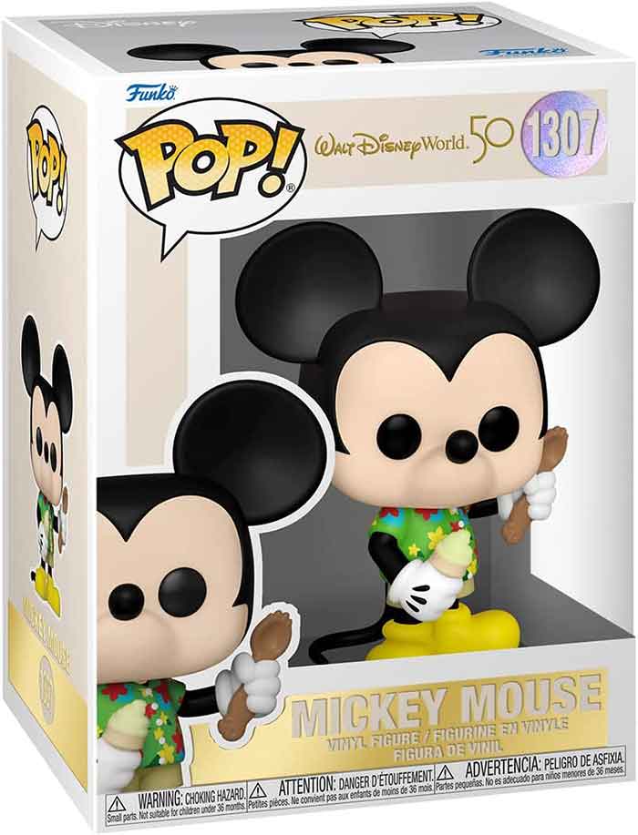 Pop Disney Walt Disney World 50th 3.75 Inch Action Figure - Mickey