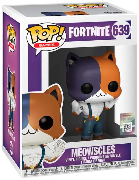 Pop Games Fortnite 3.75 Inch Action Figure - Meowscles #639| Cmdstore