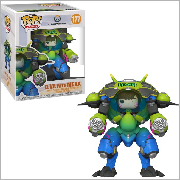 Pop Games Overwatch 6 Inch Action Figure Deluxe Exclusive - D.Va