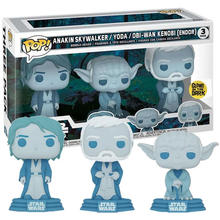 Pop Star Wars 3.75 Inch Action Figure Exclusive - Force Ghost Jedi