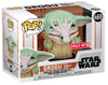 Pop Star Wars The Mandalorian 3.75 Inch Action Figure Exclusive - Grogu with Chowder Squid #469
