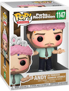 Pop Television Parks and Recreation 3.75 Inch Action Figure - Andy as Princess Rainbow Sparkle #1147