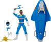 Power Rangers Lightning Collection 6 Inch Action Figure Deluxe (2022 Wave 1) - In Space Blue Ranger & Galaxy Glider
