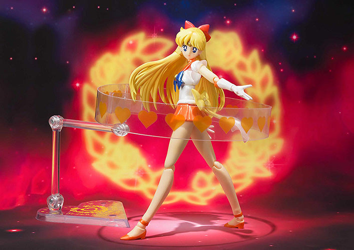 Sailor Moon Pretty Guardian 6 Inch Action Figure S.H. Figuarts - Sailor  Venus Animation Color Edition