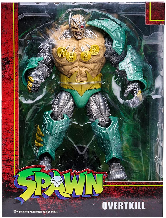Spawn Mega 12 Inch Action Figure Wave 3 - Overtkill| Cmdstore