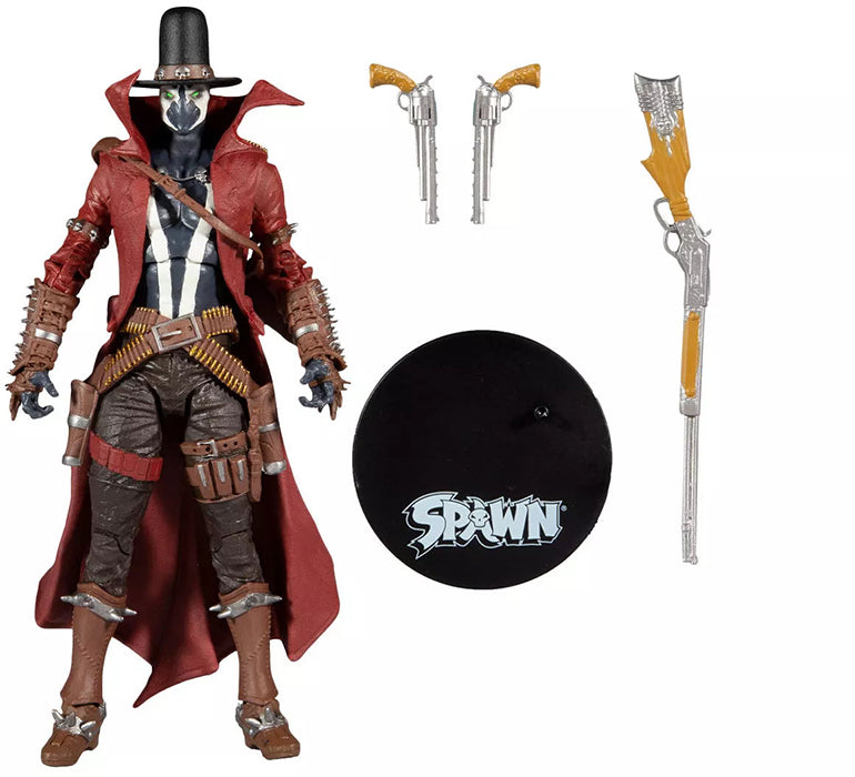 Spawn 7 Inch Action Figure Wave 1 - Gunslinger Spawn with Rifle