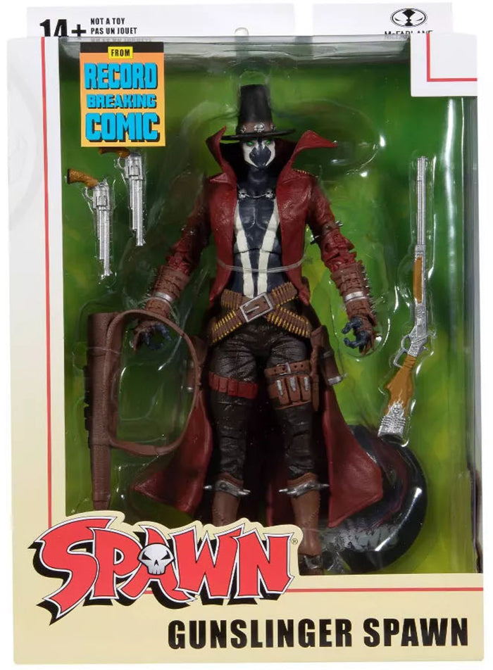 Spawn 7 Inch Action Figure Wave 1 - Gunslinger Spawn with Rifle