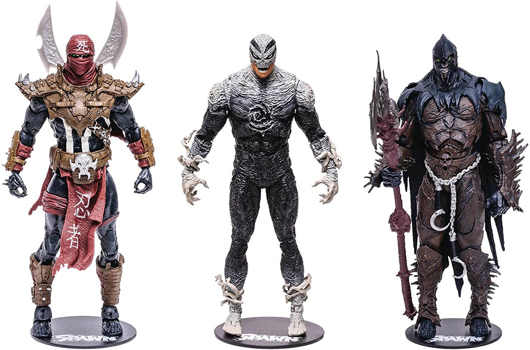 Spawn 7 Inch Action Figure Wave 3 - Set of 3 (Haunt - Ninja