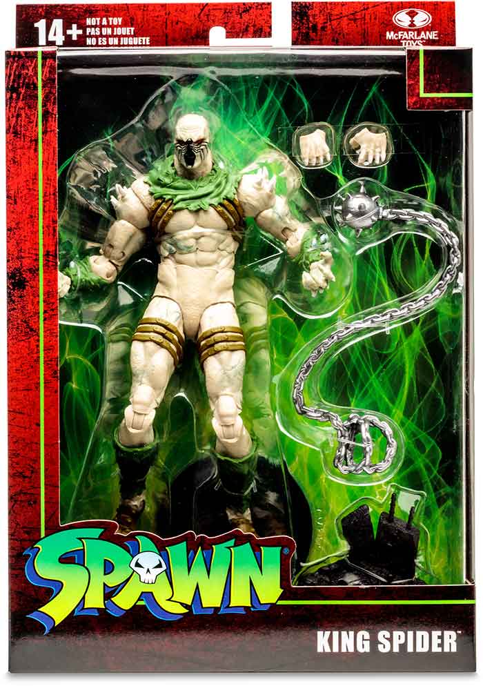 Spawn 7 Inch Action Figure Wave 4 - King Spider| Cmdstore