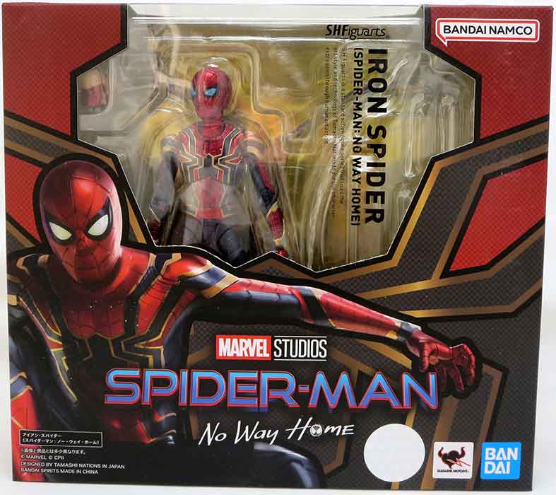 ねこ1/f SpiderとIRONBOARD s セット Spider-Man No Way Home 6 Inch Action Figure S.H. Figuarts - Iron