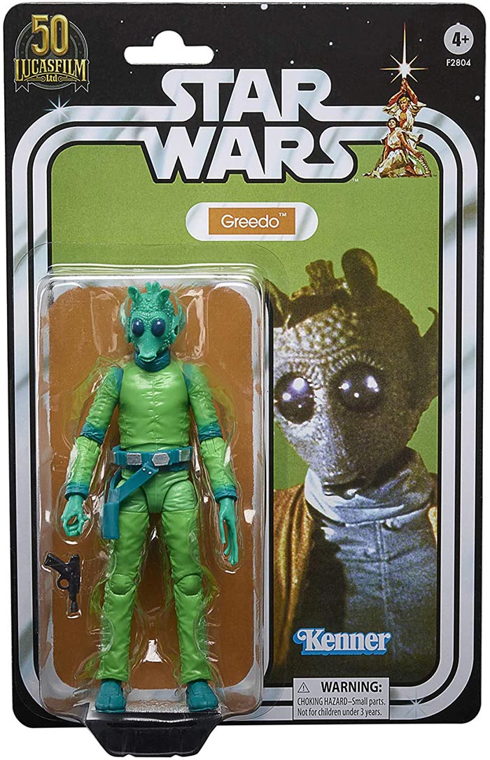 Star Wars 50th Anniversary 6 Inch Action Figure Exclusive - Greedo