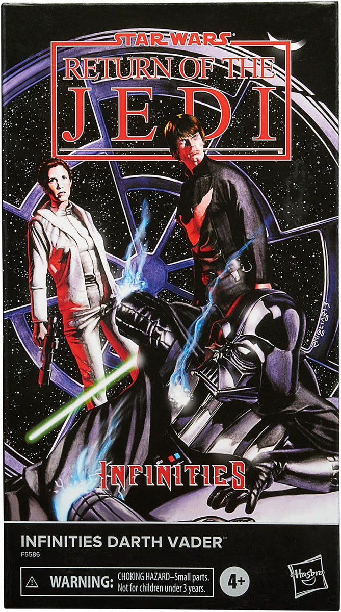 Star Wars Clone Wars Action Figure Comic 2-Pack Dark Horse: Infinites Return Of The Jedi 3/4: White Vader And Princess Leia (Sniper
