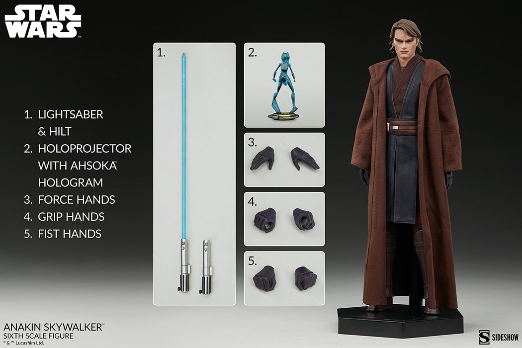 Hot toys - Star Wars Attack of the Clones - Anakin Skywalker 1/6 Hot toys - Star Wars Attack of the Clones - Anakin Skywalker 1/6