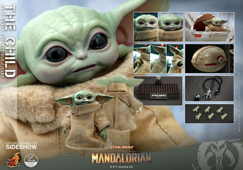 Mandalorian Yoda Baby Toy