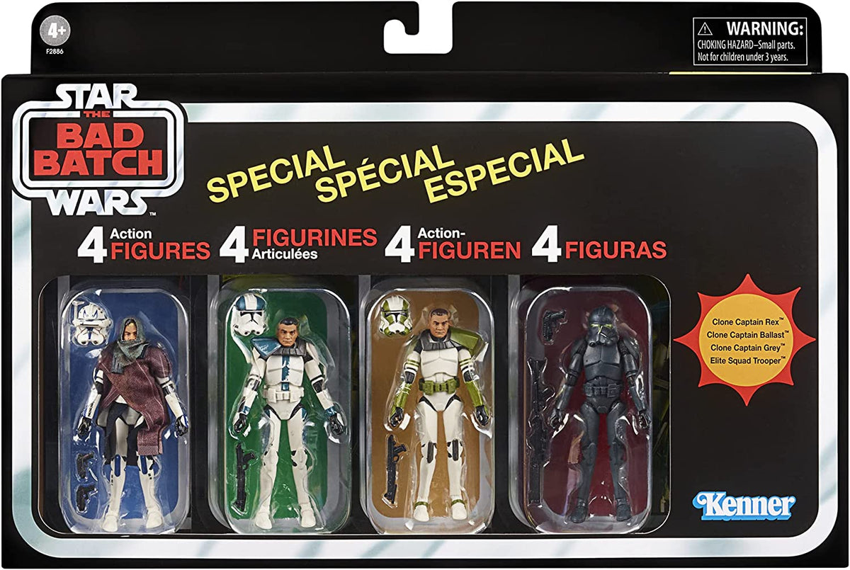 Star Wars The Bad Batch フィギュア 3体セット⑧ star-wars-the-vintage-