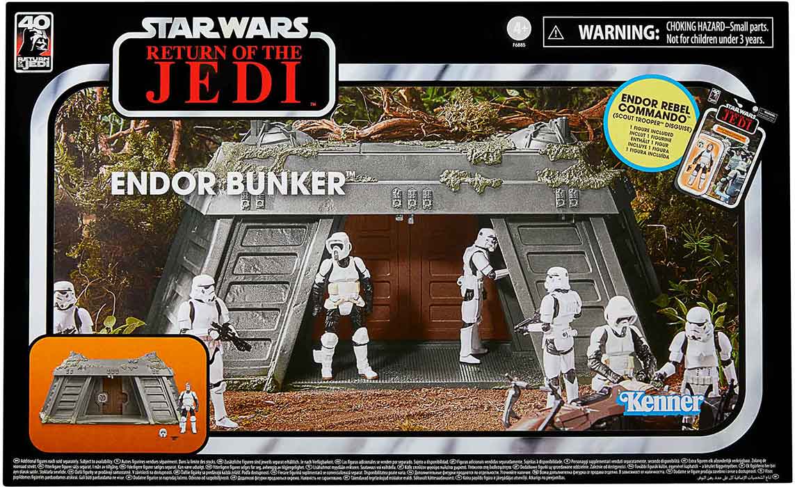 Star Wars The Vintage Collection 3.75 Inch Playset - Endor Bunker