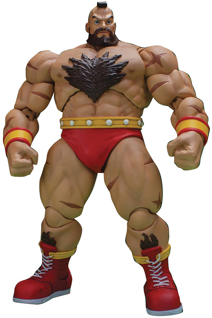 Ultimate Street Fighter II: The Final Challenger Zangief 1:12 Scale Action  Figure, Not Mint
