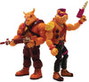 Teenage Mutant Ninja Turtles AXN 5 Inch Action Figure SDCC Exclusive - Arcade Bebop & Rocksteady