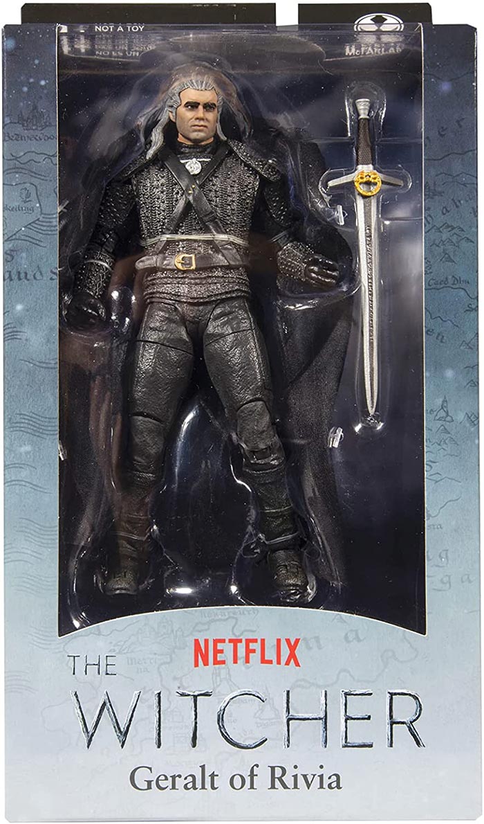 The Witcher Netflix 7 Inch Action Figure Wave 1 - Geralt Of Rivia
