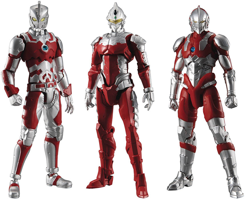 Ultraman Chodo Hero's Ultraman 4 Inch Mini Figure - Set of 4