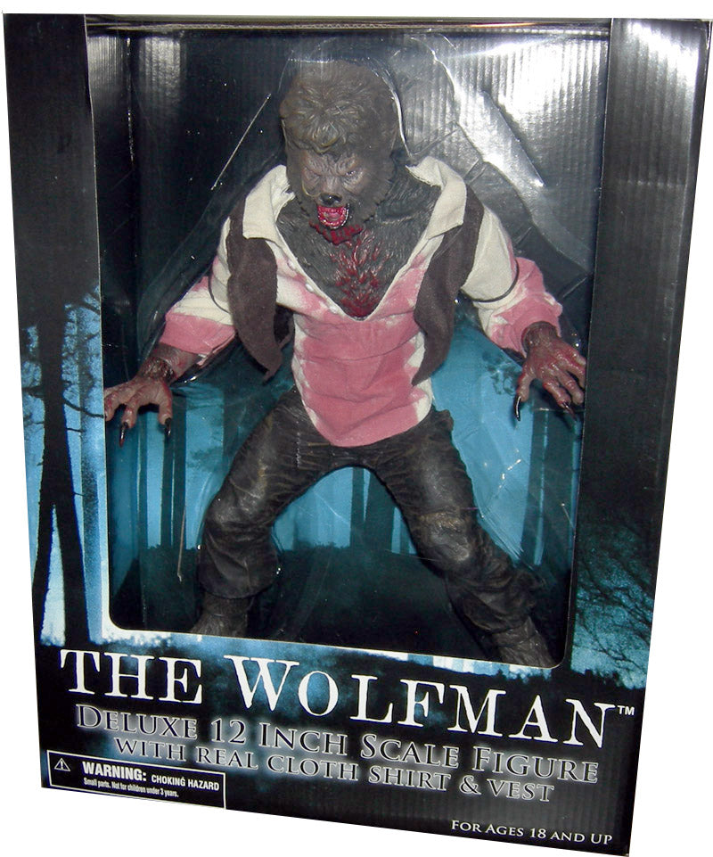 デッドストック品　The Wolfman 可動式フィギュア Wolfman Movie 12 Inch Action Figure Deluxe - Wolfman| Cmdstore
