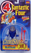 BLASTAAR W/Power Blast 6" Action Figure  FANTASTIC FOUR ANIMATED SERIES Marvel Toy Biz Toy