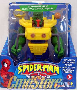 JACKHAMMER HULK 6" Action Figure SPIDER-MAN & FRIENDS Toy Biz Toy