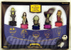 5 FIGURE STAMPER SET 4" Stamp Figure TIM BURTON'S THE NIGHTMARE BEFORE CHRISTMAS Neca Toy (SUB-STANDARD PACKAGING)